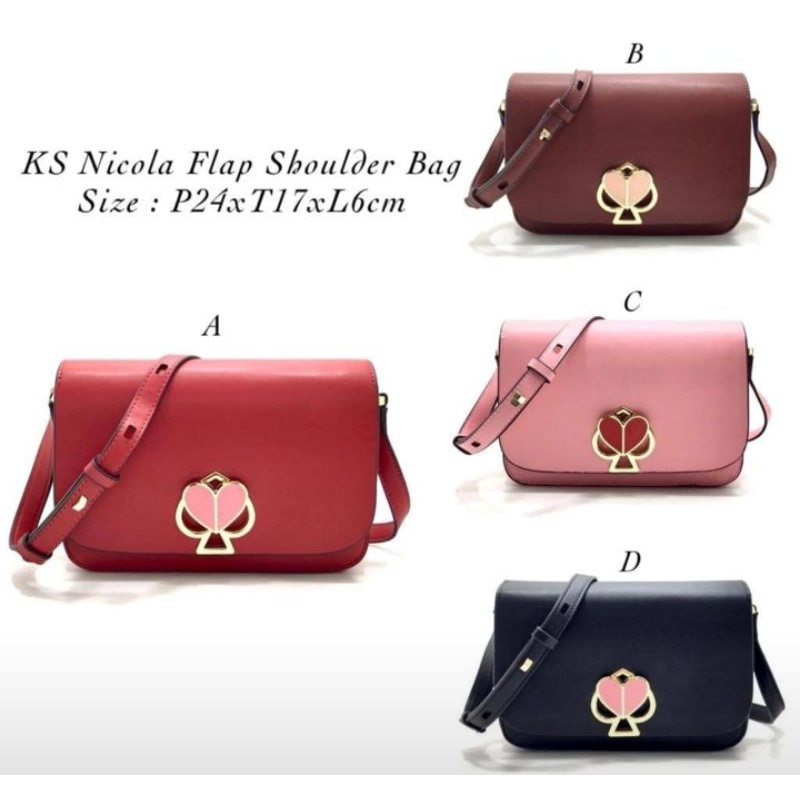 Tas Selempang KS Nicola Flap Shoulder Bag