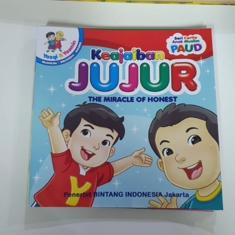 Buku cerita anak seri keajaiban (seri 2 bahasa)