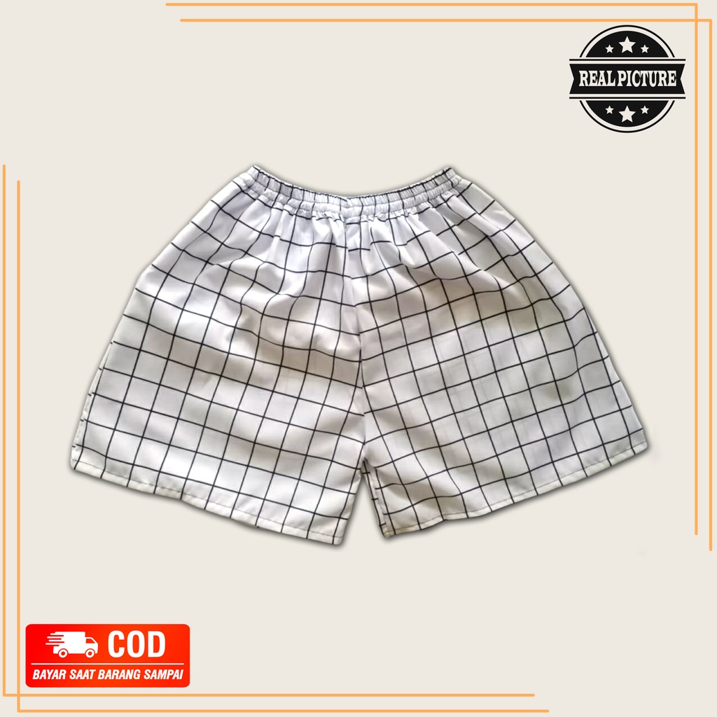 Boxer Pria Unisex Boxer Distro Dewasa Remaja Celana Dalam Pria Distro Kekinian Bobo Pants