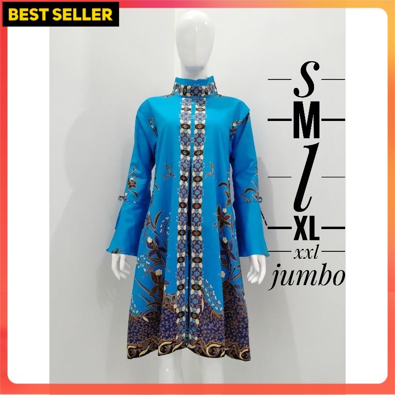 Tunik ploi teratai original tunik batik official- Tunik batik modern- Tunik original-tunik terbaru-t