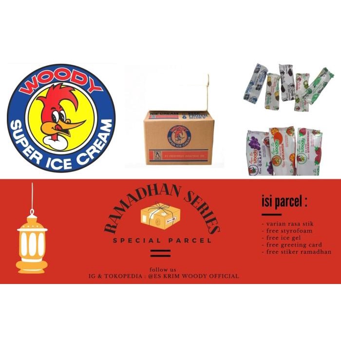 

PARSEL RAMADAN ES KRIM WOODY HAMPERS RAMADHAN SERIES Best Seller