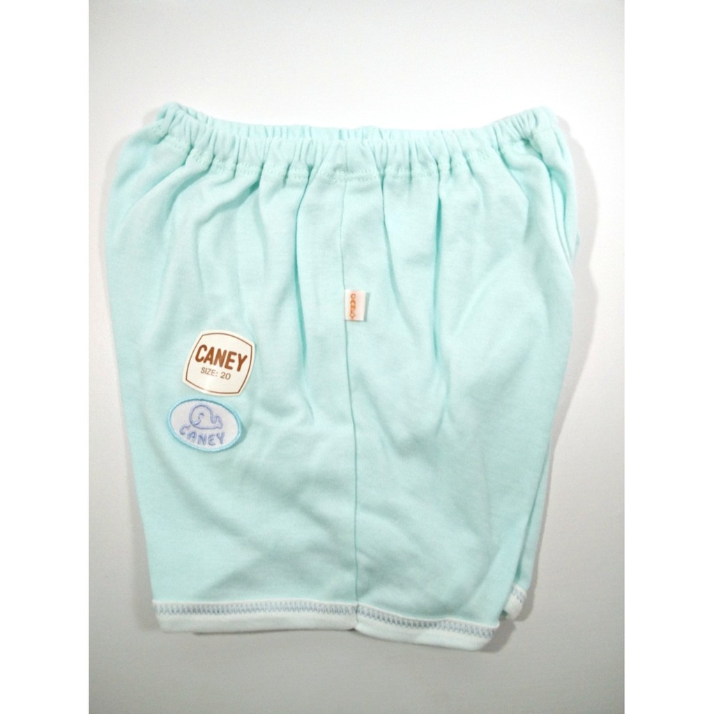 Celana Pendek Bayi Caney Warna (3 pcs)