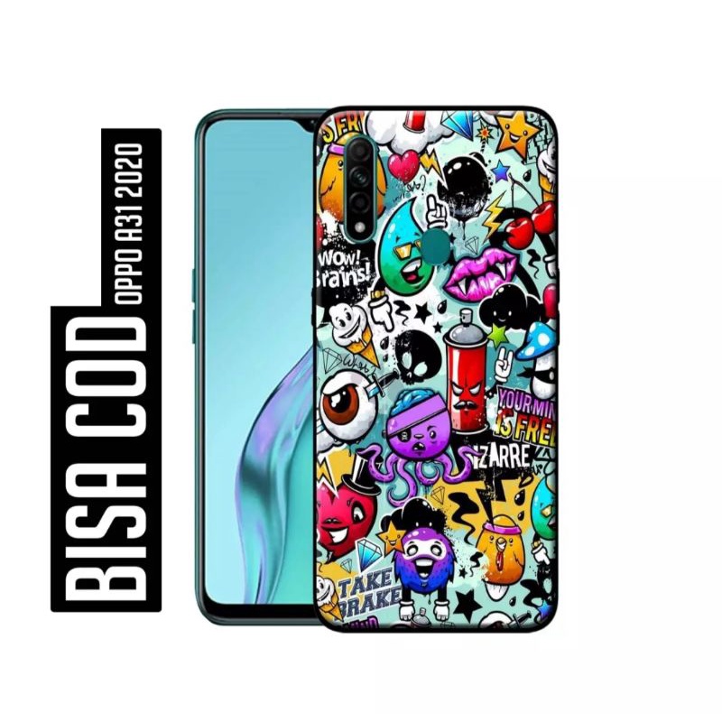 Ax case custom Oppo A31 2020 Grafiti