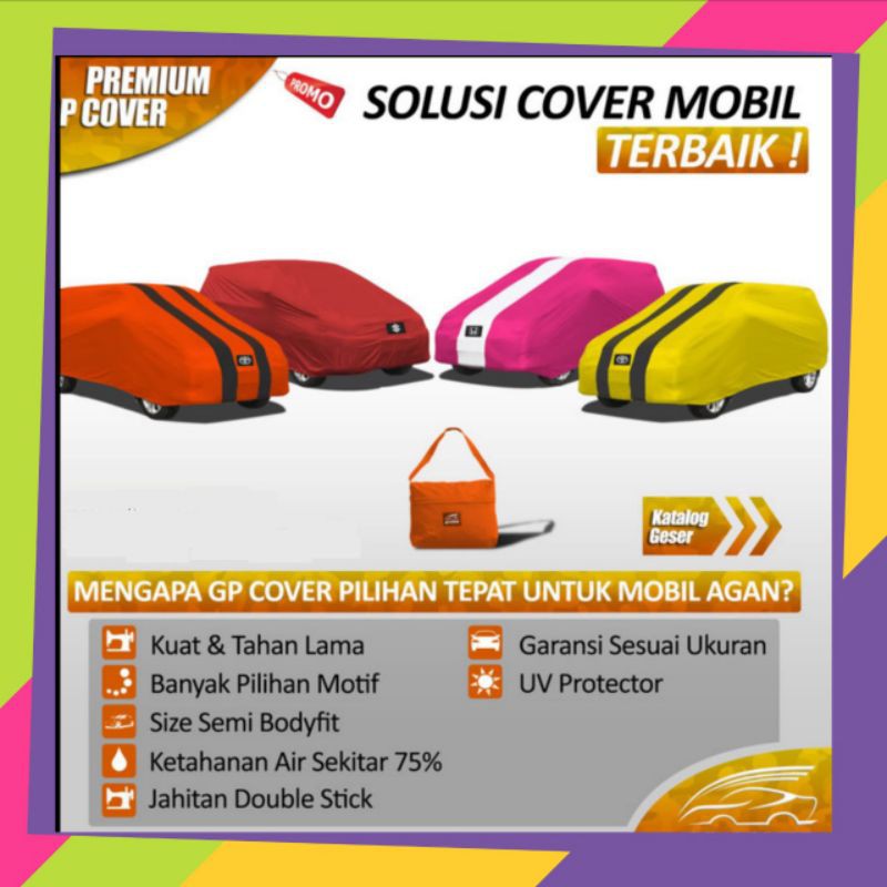 Body Cover Sarung Selimut Mobil Kijang Kapsul Kijang Lgx