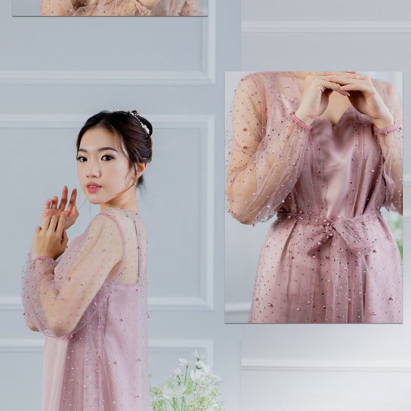 𝙏𝙪𝙩𝙪𝙡𝙡𝙚 Sveya Robe Bridal Robe Bride Robe Pengantin Robe Wedding