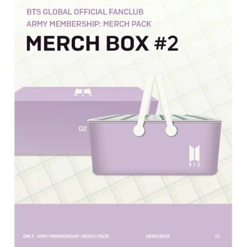 READY STOCK OFFICIAL BTS MEMBERSHIP MERCH BOX 2 [SHARING]
