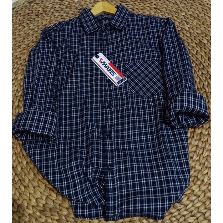 Kemeja Flanel Distro Warses Tote Sport Kemeja Pria Panjang Planel Kemeja Flannel Kotak Kotak Premium M L XL Kemeja katun Kotak-Kotak