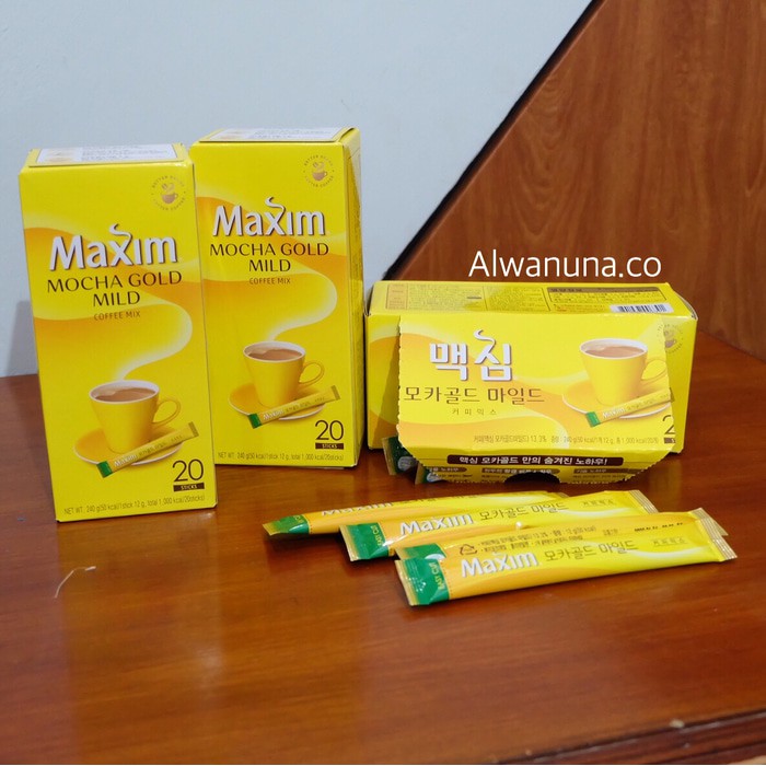 

Minuman Kopi Instan Maxim Mocha Gold Coffee - kkp1045