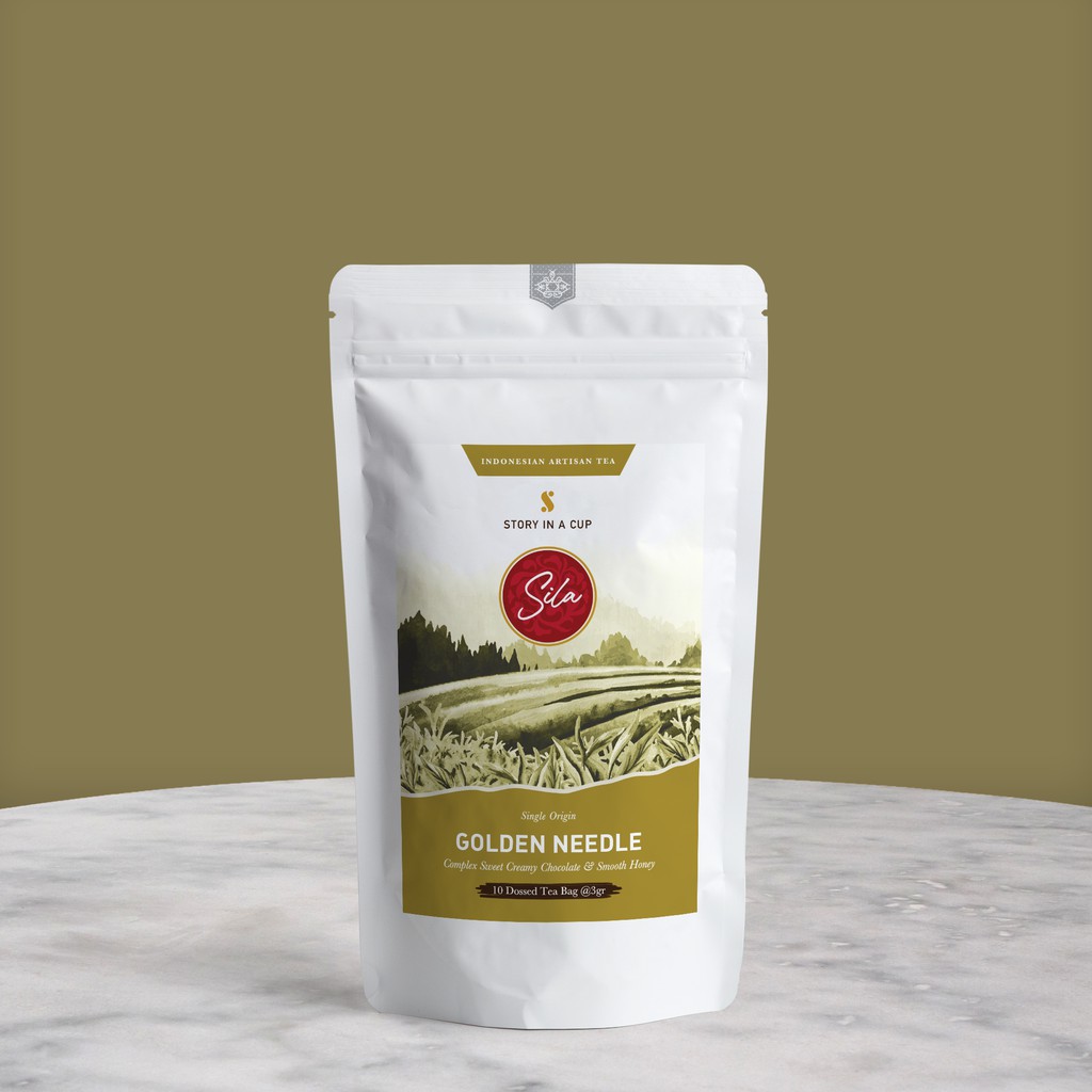 

Sila Specialty Tea | Golden Needle | Dossed T-Bag | Eco Fancy Tea Bag | Teh Premium | Black Tea