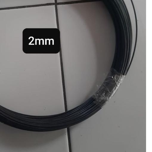 jeruji fiber sangkar burung Hitam ukuran 2mm