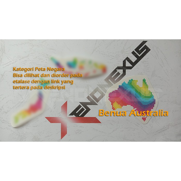 

Stiker Transparant Gambar Peta Benua Negara