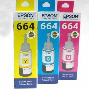 Tinta Epson L Series L110 L210 L310 L350 Etc - Cyan. Magenta. Yellow