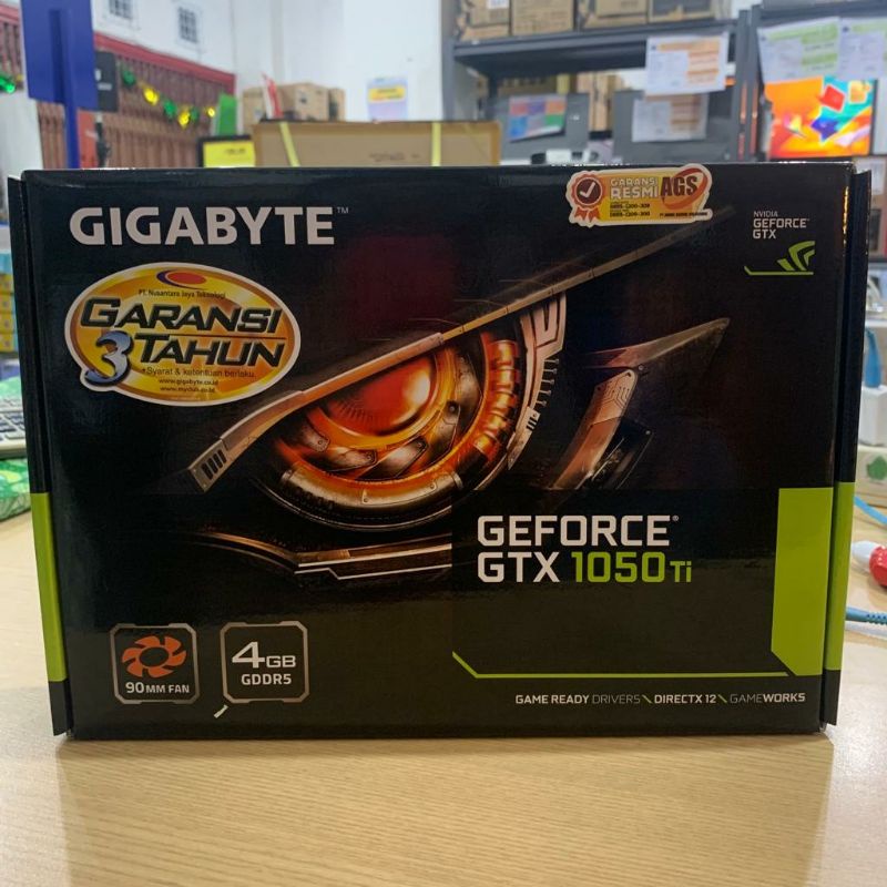 vga gigabyte gtx 1050ti 4gb ddr5