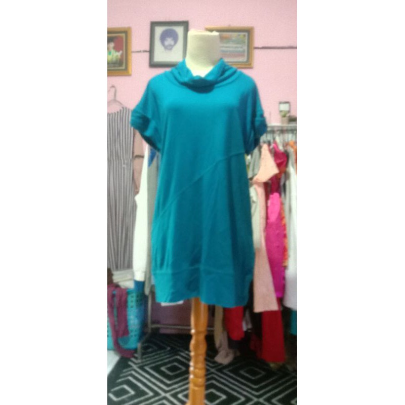 dress hijau tosca