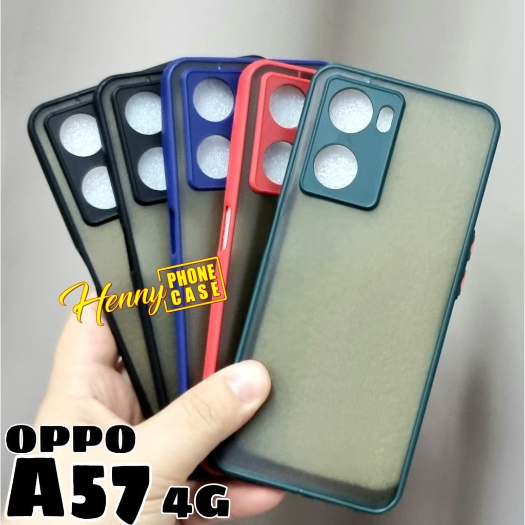 Bumper AERO CASE Oppo A17/A17K/A77S/A57 4G 2022/A15/A15S Premium Hardcase My Choice List Warna Matte