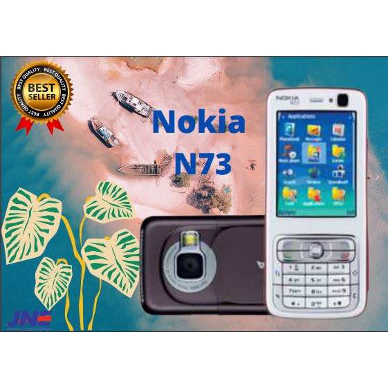 Nokia N73 Jadul SECOND ORIGINAL | Kapasitas Internal 42MB 64MB RAM|Baterai 1100 mAh | Garansi 3 Hari