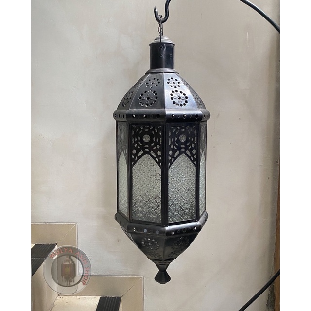 Lampu hias kaca gantung,lampu maroko,lampu arab,marocco lamp,lampu gentur,lampu antik..