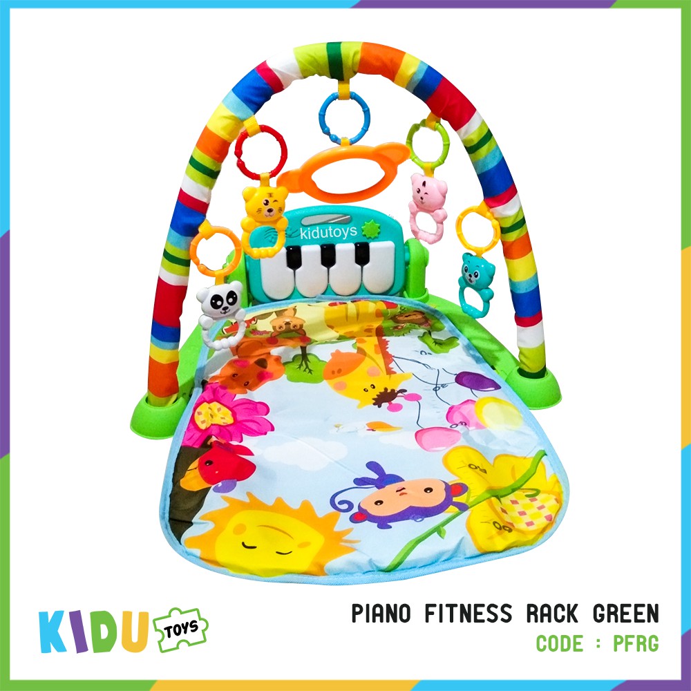 Mainan Anak dan Bayi Piano Gym Rack Kidu Toys