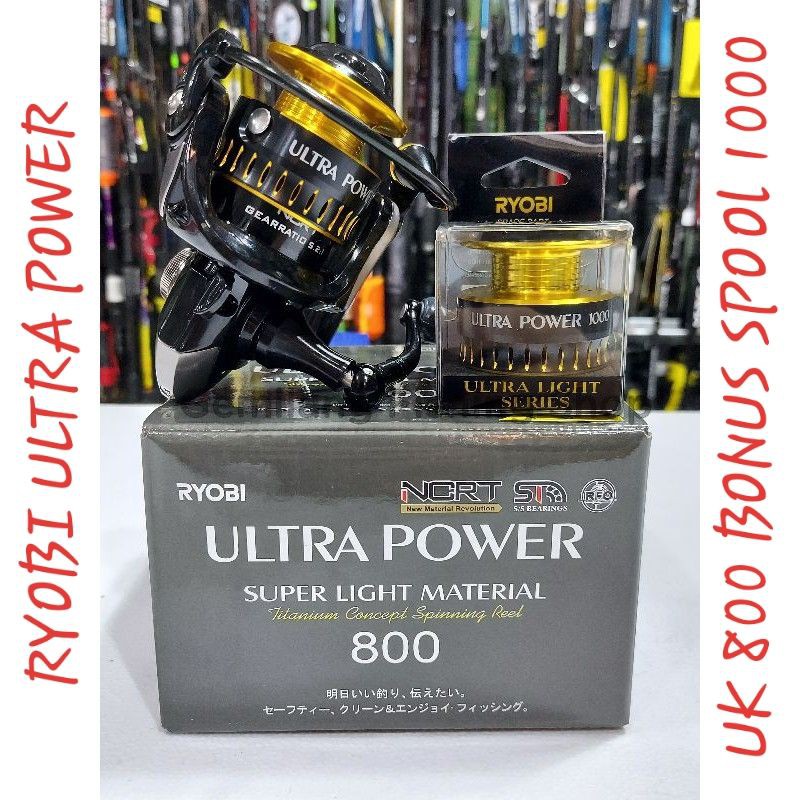 REEL RYOBI ULTRA POWER 800 + SPOOL 1000