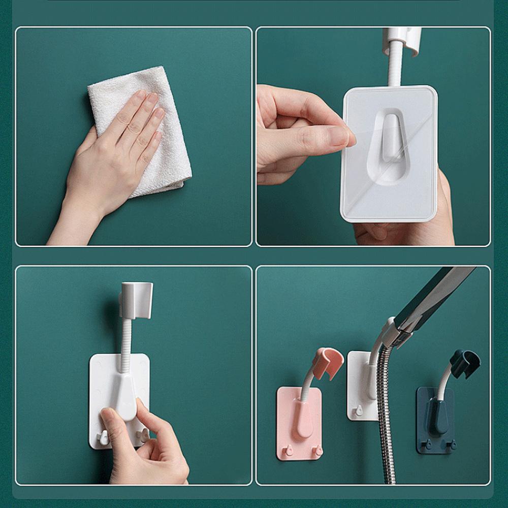 [Elegan] Braket Kepala Shower Toilet Perekat Diri Dengan 2kait Hand Shower Handset