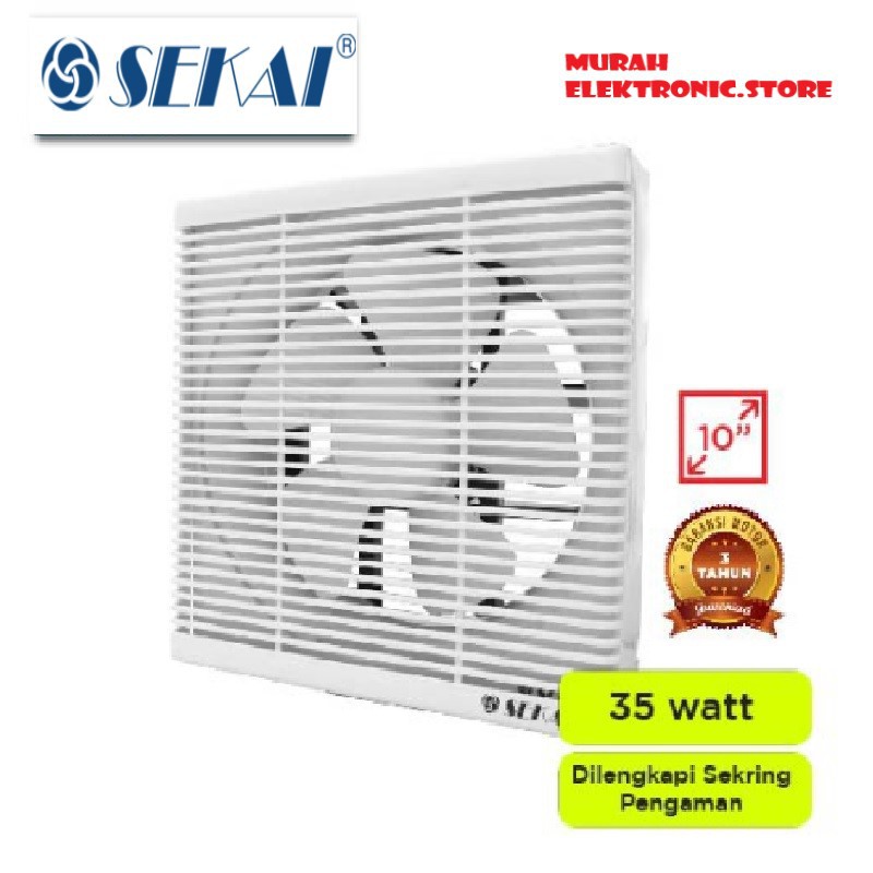 Sekai Exhaust Fan [10&quot;] WEF1090 - Putih