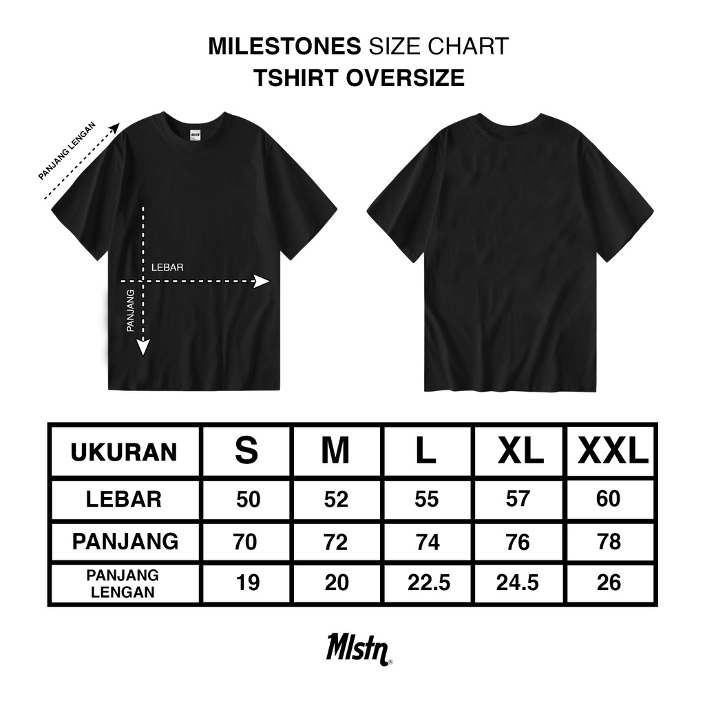 Milestones | Advisory | T-shirt | Oversize