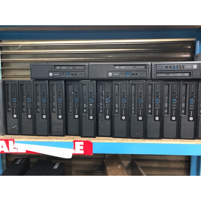 Mini Pc Hp Elitedesk 800 G1 Corei5 4670s 8GB 500GB DVD Win 7 Murah Garansi