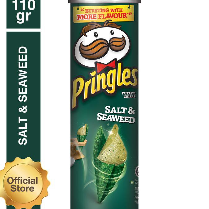 SALE PRINGLES ORIGINAL / CHEESE / BBQ / SOUR CREAM / HOT SPICY / SALT SEAWEED 107 GR ( 1 PC )