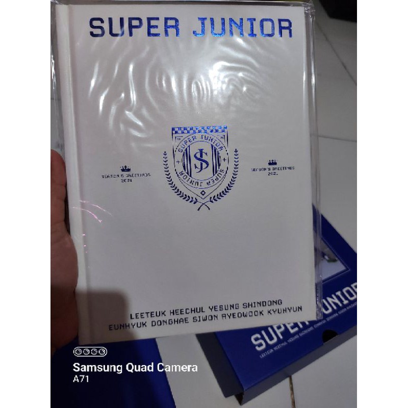 HARD COVER DIARY SUPER JUNIOR SG 2021