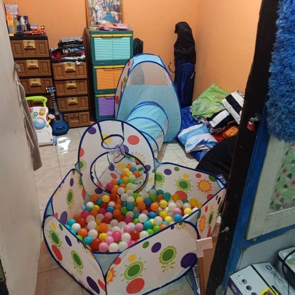 A45 Mainan Anak Tenda Anak Rumah Rumahan Kemah Kemahan Anak Perempuan _Kindom