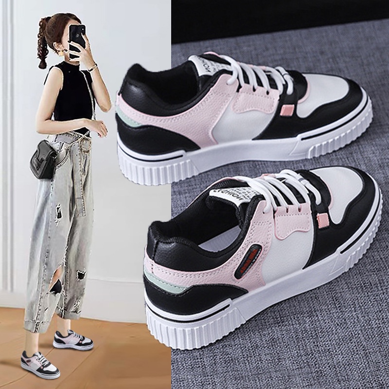 TBIG [COD] Sepatu Sekolah Sneakers Import Shoes VANILAMI Wanita Sepatu Korea Style Sekolah Kuliah