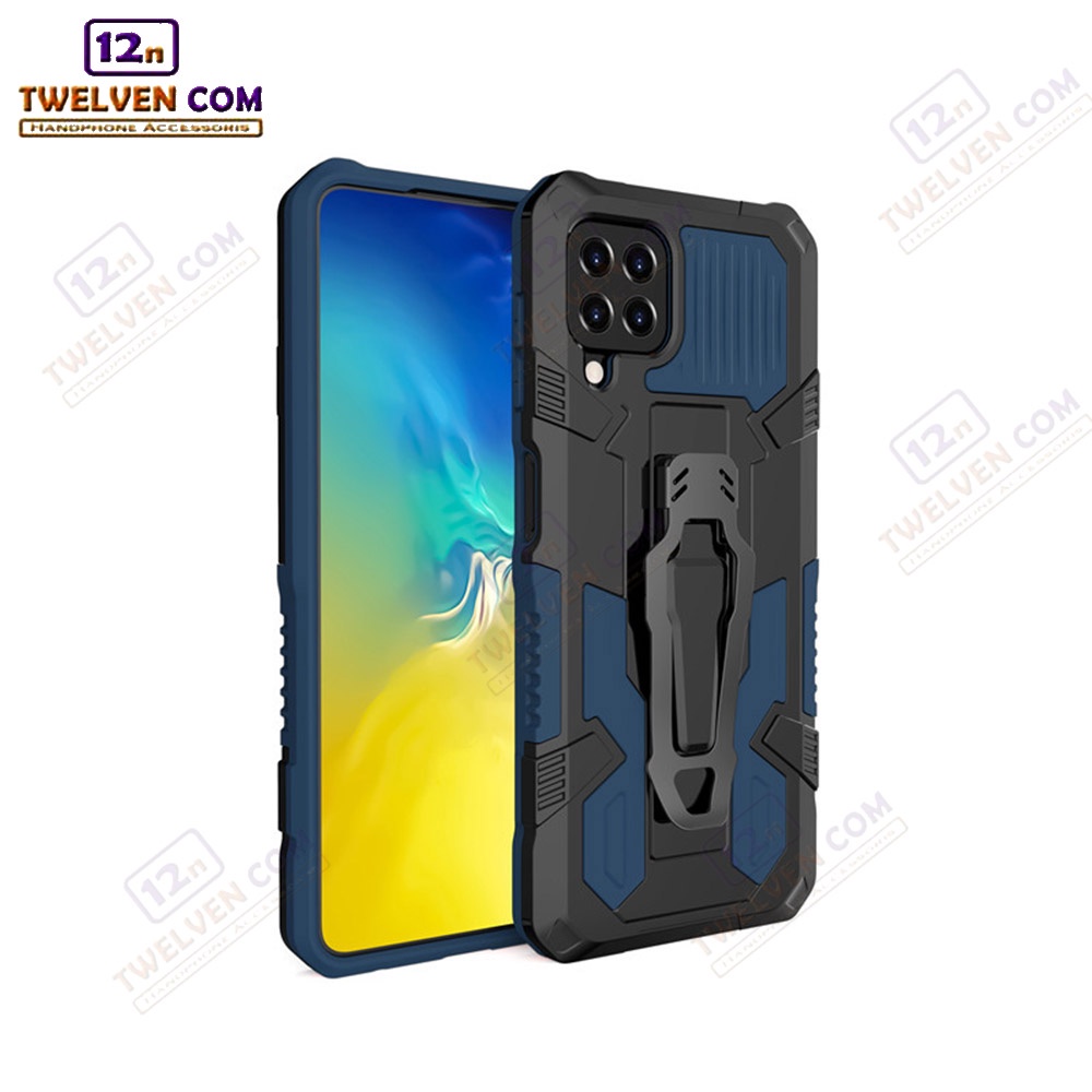 Case Shockproof Samsung M32 Armor Hardcase Stand Clip