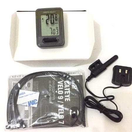 Speedometer Sepeda Velo 9 Cat Eye