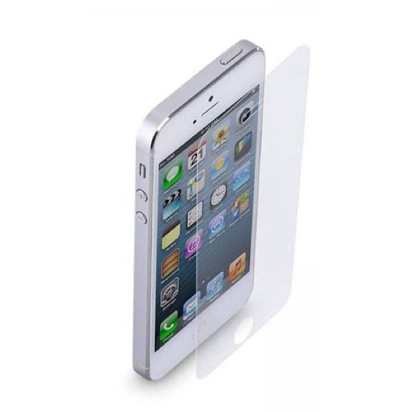 TEMPERED GLASS 9H HARDNESS 0.3mm THICKNESS 2.5D ARC EDGE iPhone 5/5s