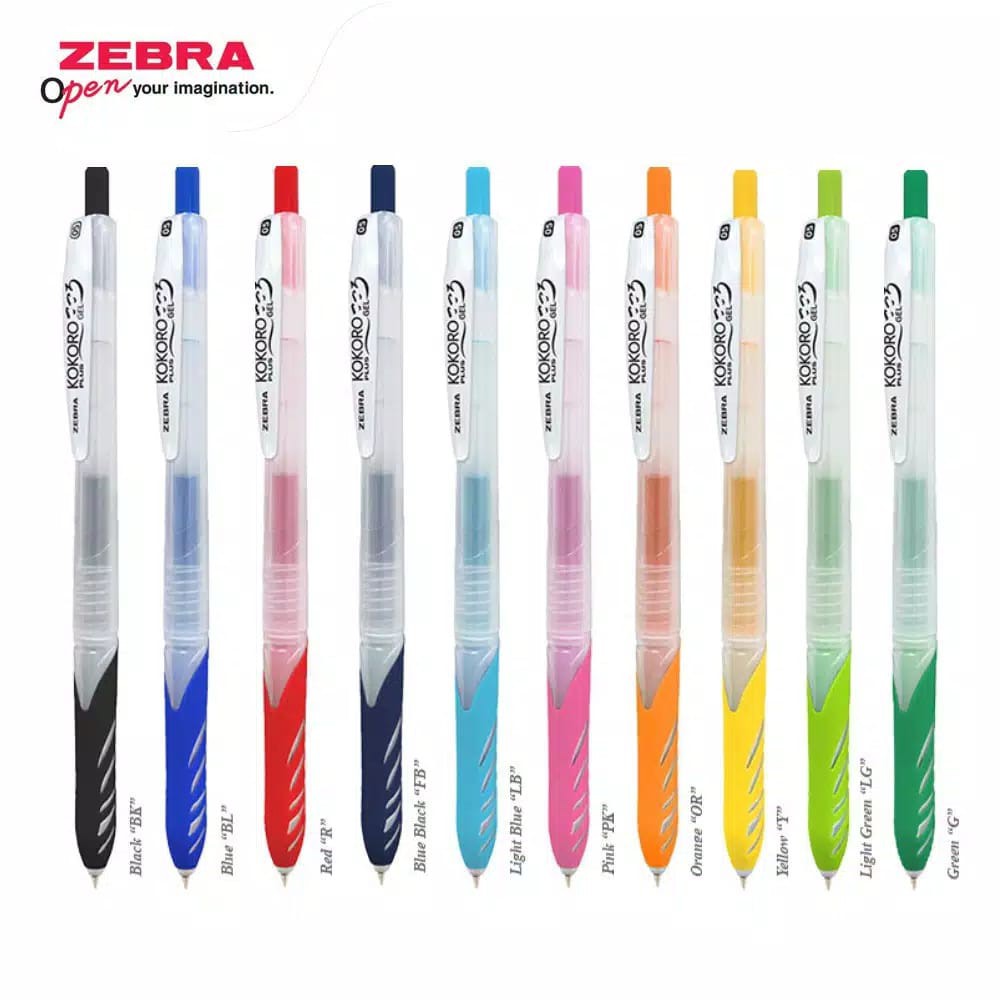 Yotto Pulpen Gel Kokoro Plus 0.5mm