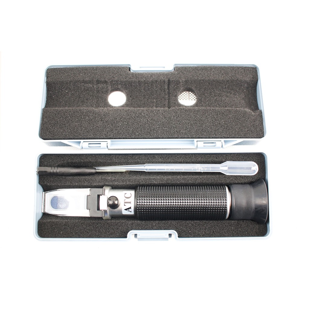 Refractometer Alcohol 0-80% Alat Ukur Kadar Alkohol