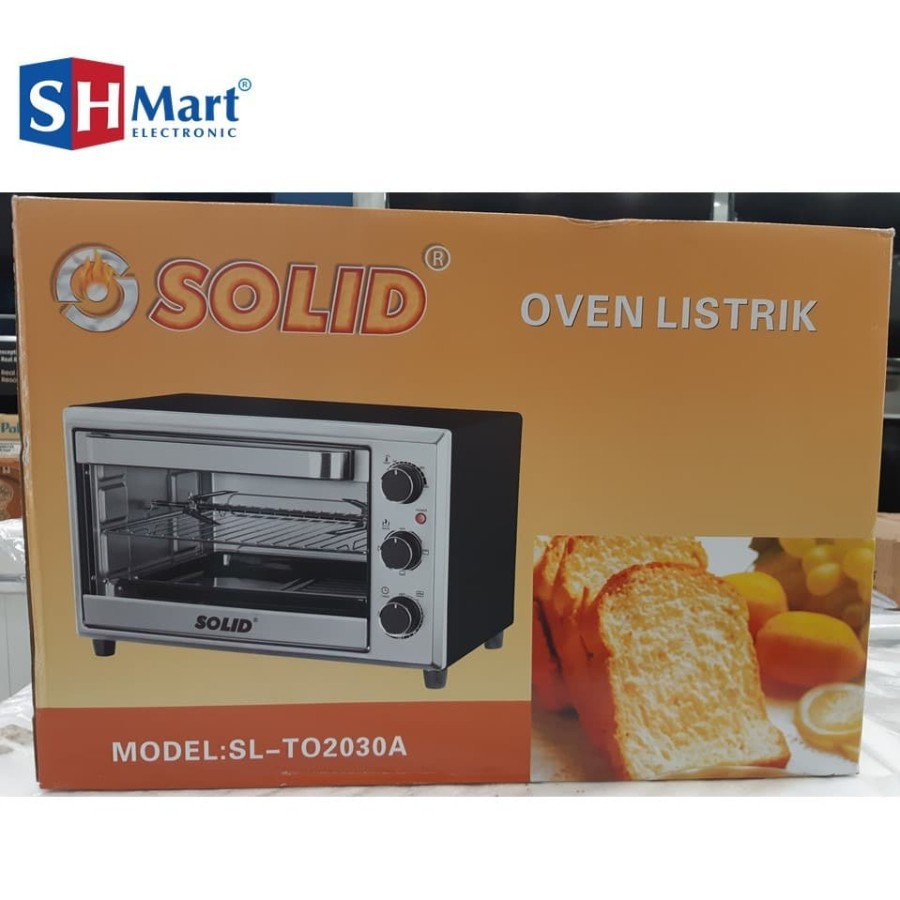 SOLID SL TO2030A 30 Liter - Oven Toaster Listrik 30 liter / Oven Listrik 30L