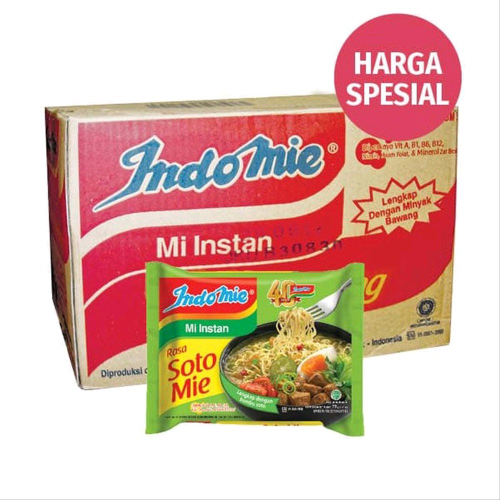 

INDOMIE SOTO MIE 70gr - 1 KARTON Berkualitas