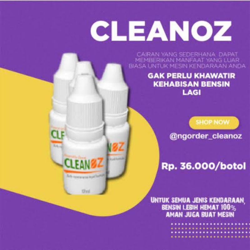 cleanoz penghemat bbm