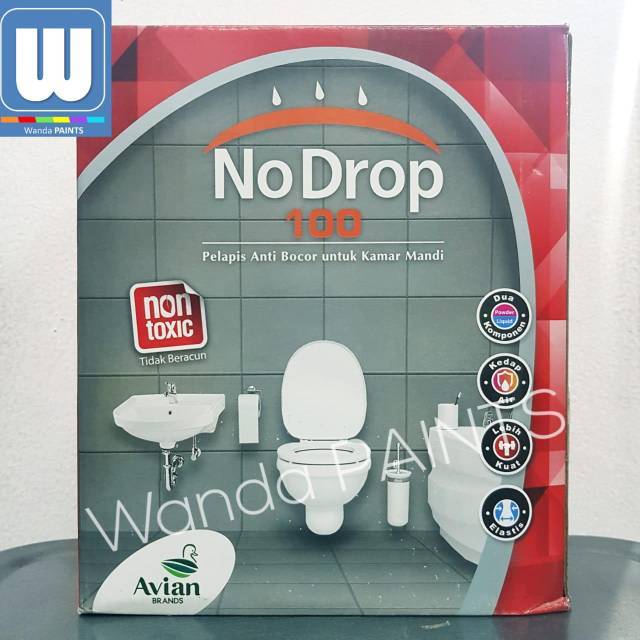 NO DROP 100 Semen Pelapis Anti Bocor 2 Komponen 2,5 KG Set