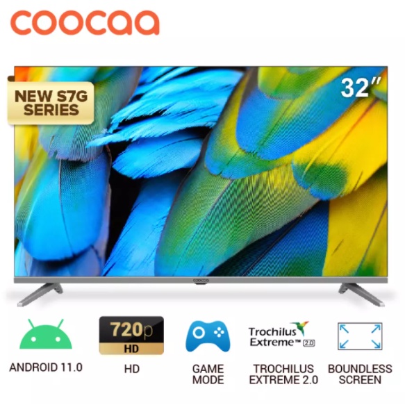 ANDROID TV COOCAA 32 INCH - 32S7G - Android 11.0