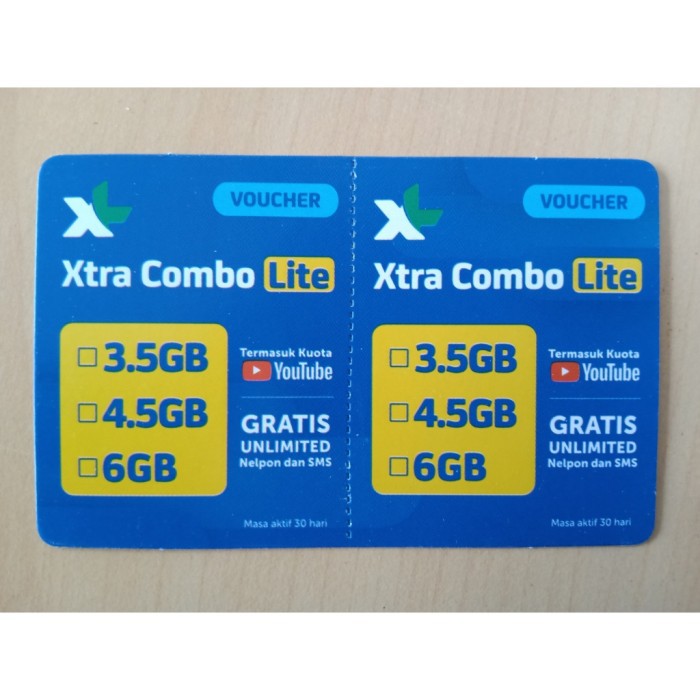Voucher XL 5,5GB (7HARI)