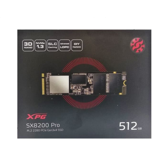 SSD Adata SX8200 Pro 512 / SSD 512 M2 2280 NVME