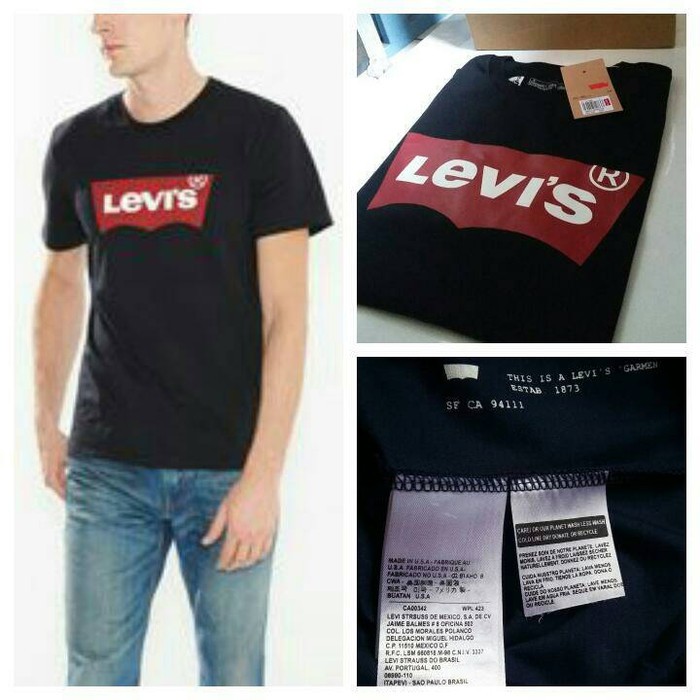 kaos levis original import