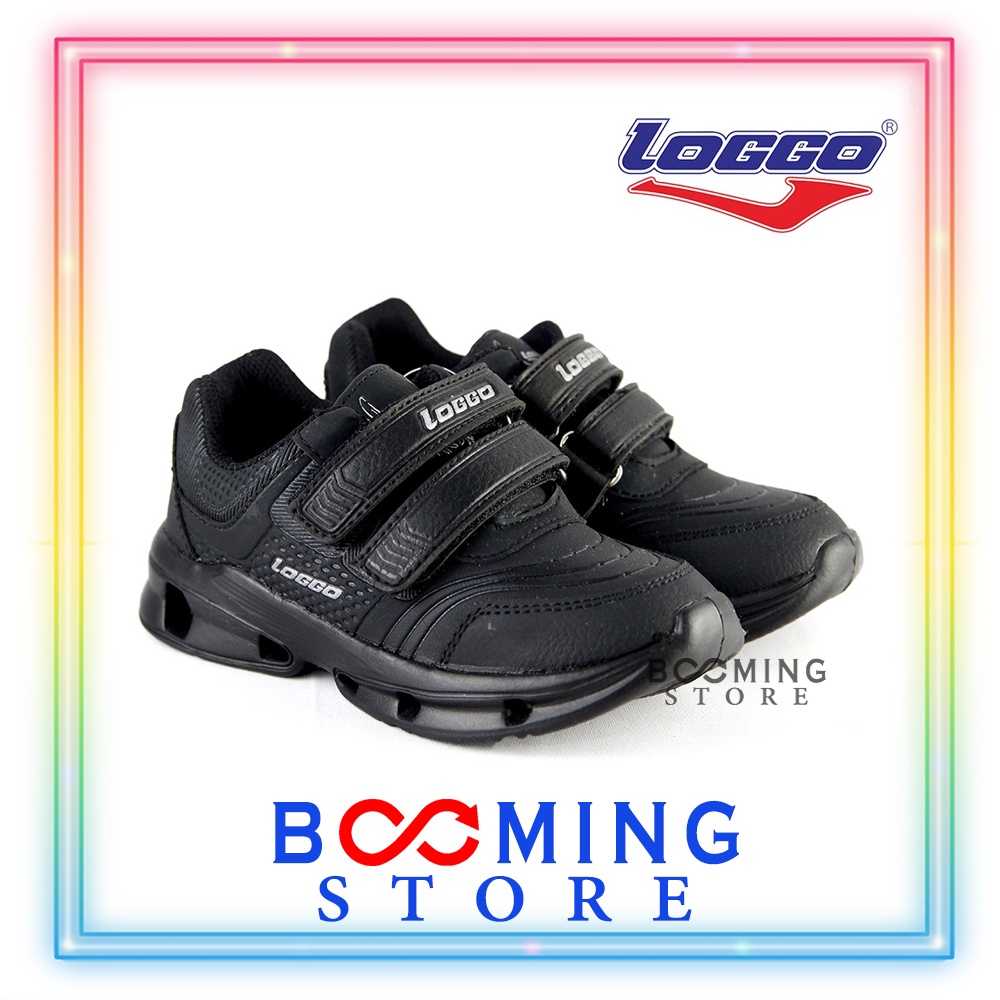 Sepatu Sekolah Anak Laki-Laki / Perempuan LOGGO STUDENT VINI