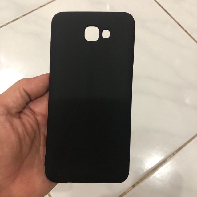 SOFT CASE KONDOM BLACK MATTE SAMSUNG GALAXY J5 PRIME/ON 5 2016 CASING SILICON