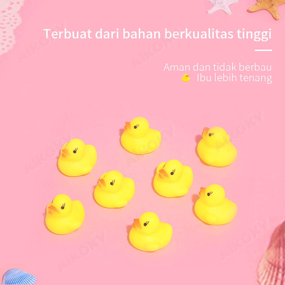 Aikoky Mainan mandi bayi/Mainan mandi bebek yang terdengar