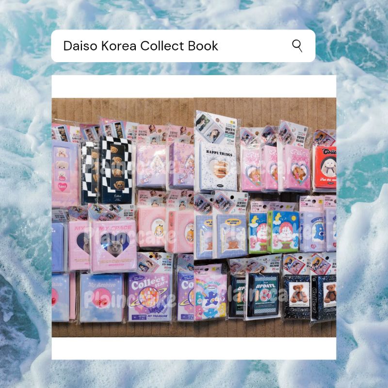 [ READY STOCK ] NEW  DAISO KOREA COLLECT BOOK 1P 2P 4CUTS KOLBUK PHOTOCARD SEALED