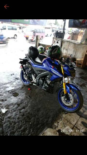 Knalpot racing akrapovic doff PNP new vixion old r cb150 Tiger r15 cbr150 satria sonic verza  dll-1
