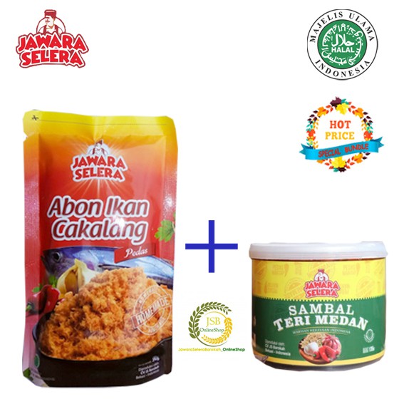 

SAMBAL TERI MEDAN ABON CAKALANG PEDAS JAWARA SELERA (PAHE)